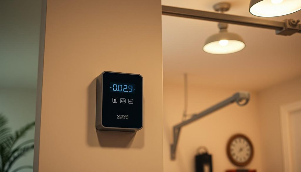 easy garage door alert for elderly