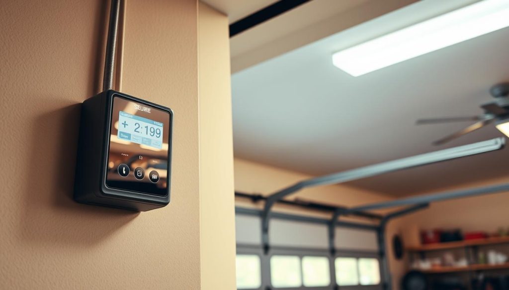 garage door alert no app needed