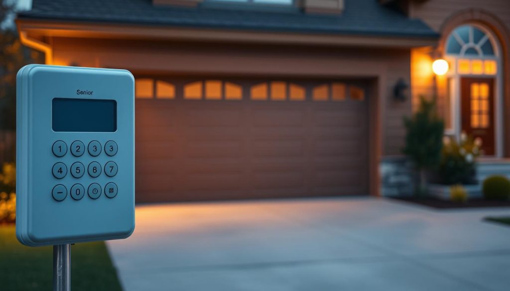garage door monitor for seniors